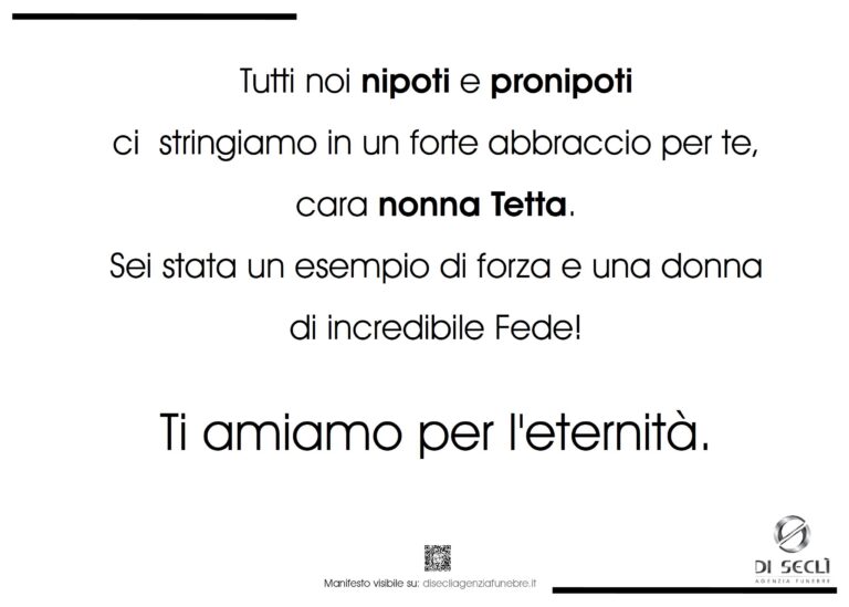 I nipoti e pronipoti