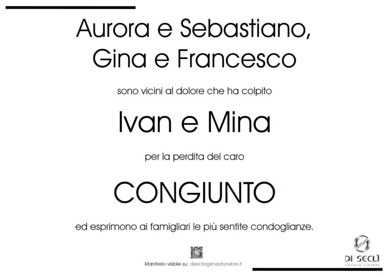 Aurora e Sebastiano, Gina e Francesco