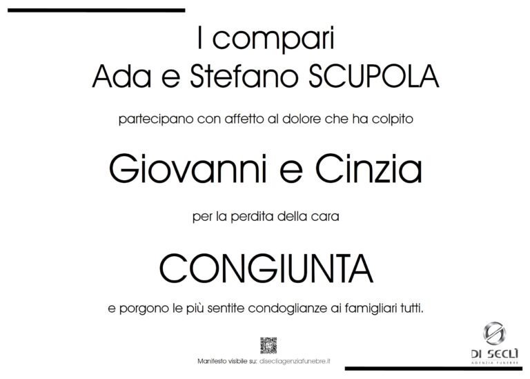 I compari Ada e Stefano Scupola