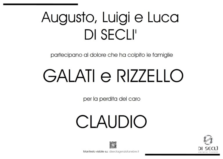 La famiglia Augusto Di Seclì