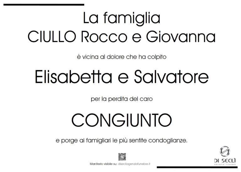 La famiglia Ciullo Rocco