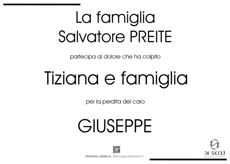 La famiglia Salvatore Preite