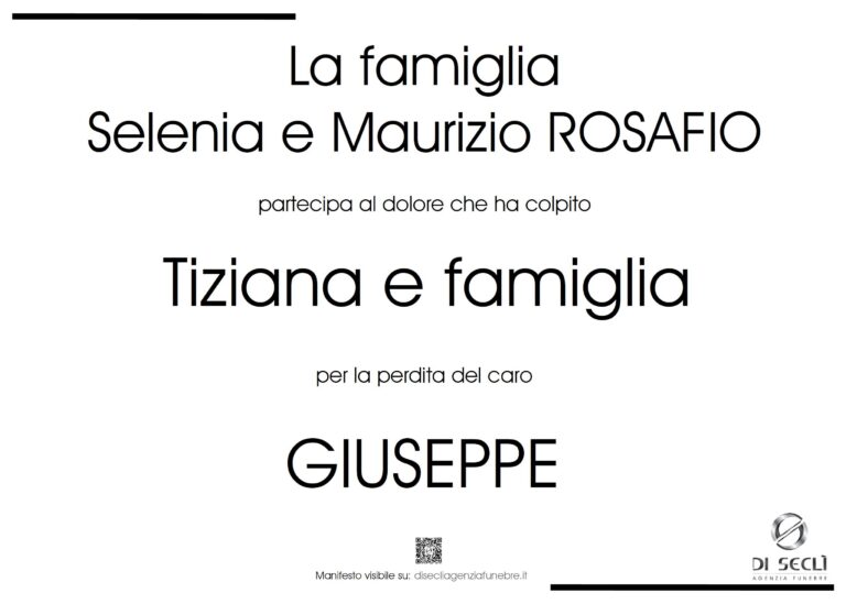 La famiglia Selenia e Maurizio Rosafio