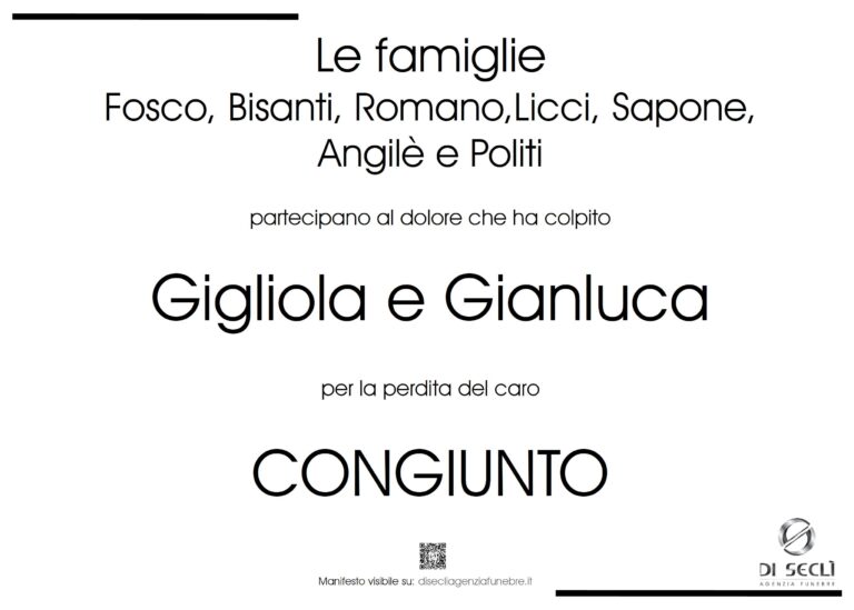 Le famiglie x Gigliola e Gianluca